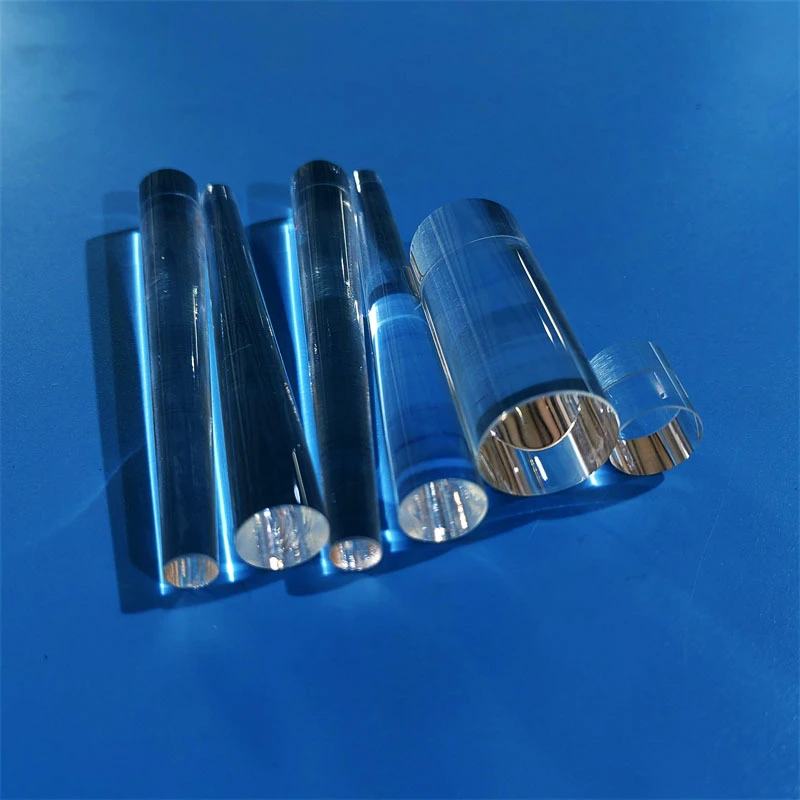 Quartz Rods for Semiconductor Use – High Temp & UV Grade